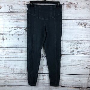 Free People High Rise Ankle Length Hybrid Leggings